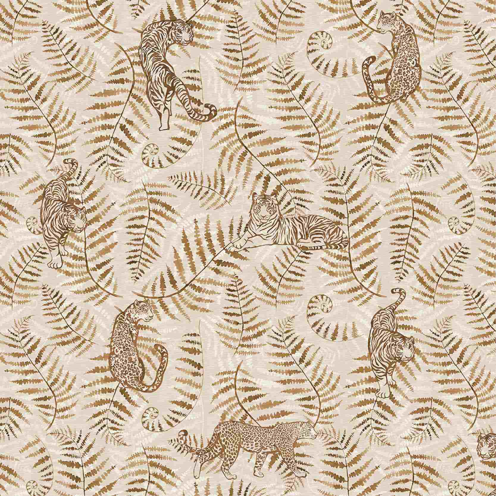 Wild Tigers Beige